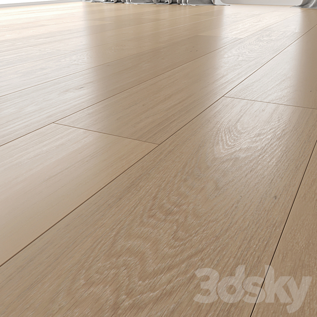 Wood floor Oak (Canna Brushed) 3ds Max - thumbnail 3