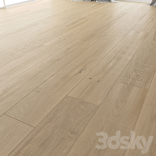 Wood Floor Oak (Princeton Wildwood) 3ds Max - thumbnail 1