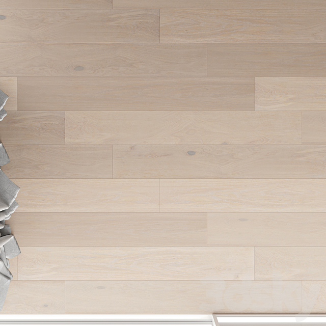 Wood Floor Oak (Vergne Firestop) 3DS Max Model - thumbnail 2