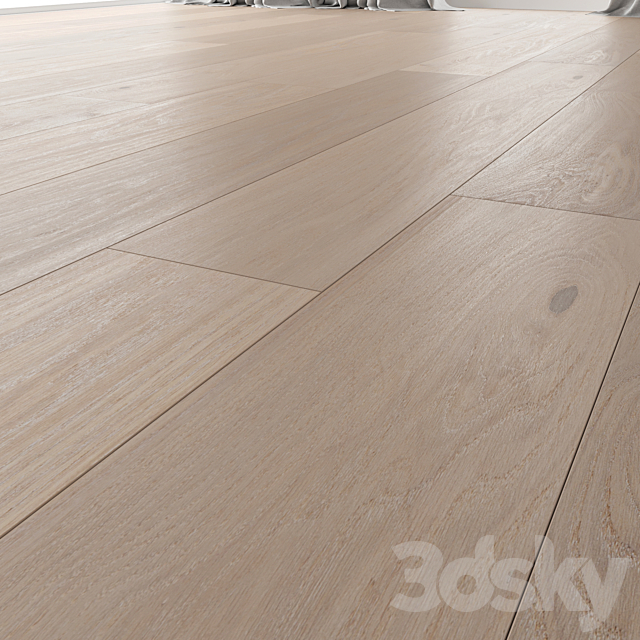 Wood Floor Oak (Vergne Firestop) 3DS Max Model - thumbnail 3