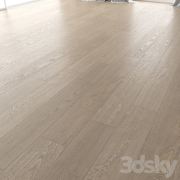 Wood Floor Set 17 3DS Max - thumbnail 2