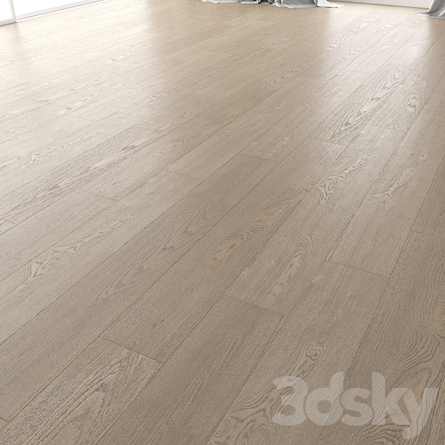 Wood Floor Set 17 3DS Max Model - thumbnail 2