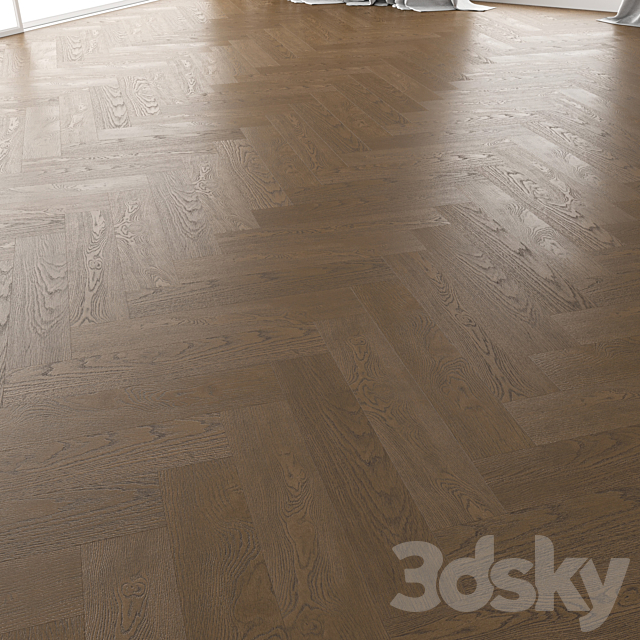 Wood Floor Set 17 3DS Max Model - thumbnail 4