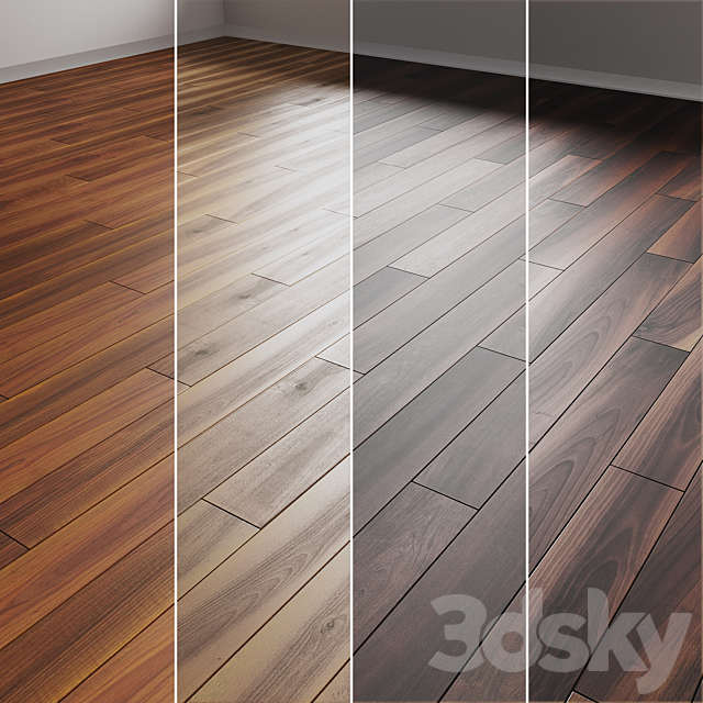 Wood floor set | Woodco SIGNATURE 3DSMax File - thumbnail 1