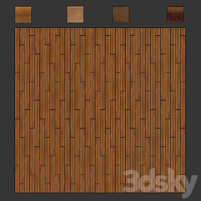 Wood floor set | Woodco SIGNATURE 3DSMax File - thumbnail 6