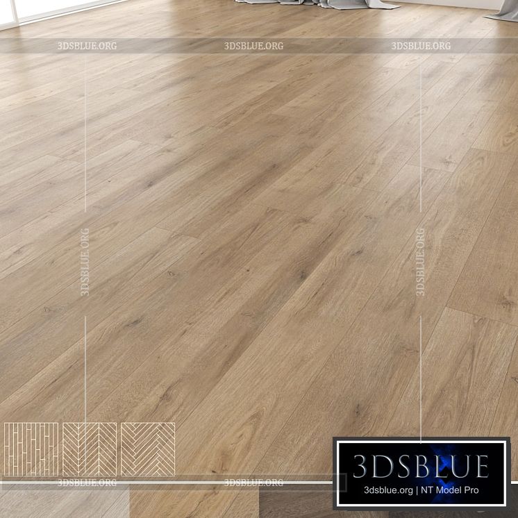 Wood Floor v04 3DS Max - thumbnail 3