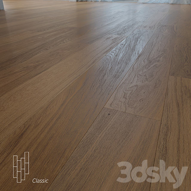 Zanzibar oak flooring 3DSMax File - thumbnail 1