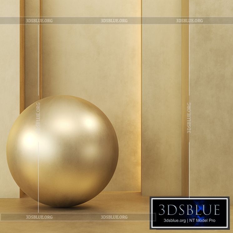 3 Gold Texture 4k (3 Color) Seamless – Tileable 3DS Max - thumbnail 3