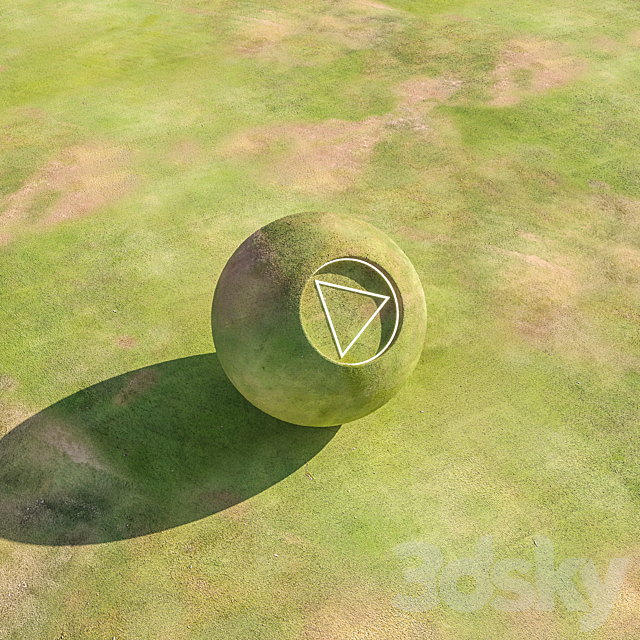 Grassy field area | Seamless | PBR 3ds Max - thumbnail 3