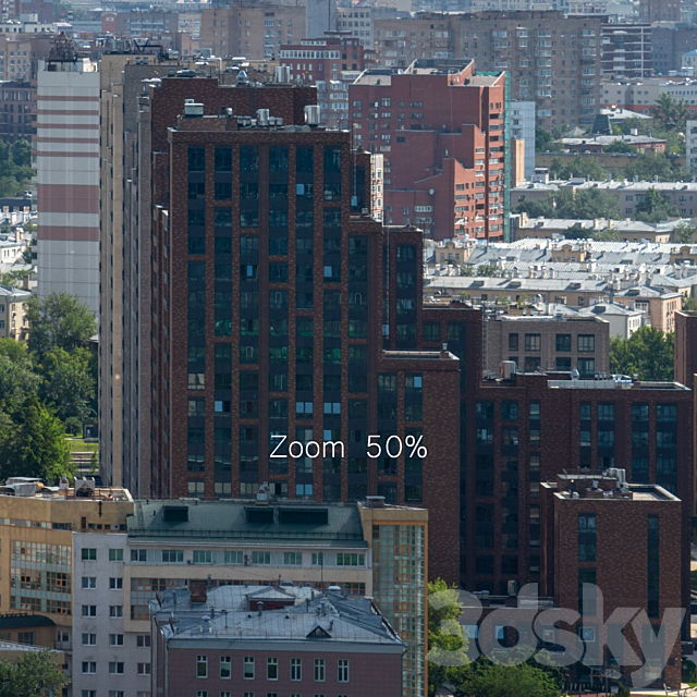 Panorama of Moscow from the flour-grinding passage v2 3DSMax File - thumbnail 4