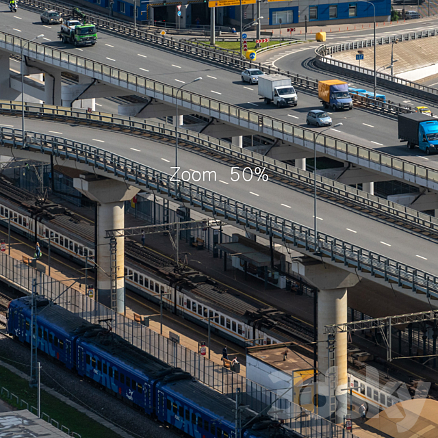 Panorama of Moscow from the flour-grinding passage v2 3DSMax File - thumbnail 6