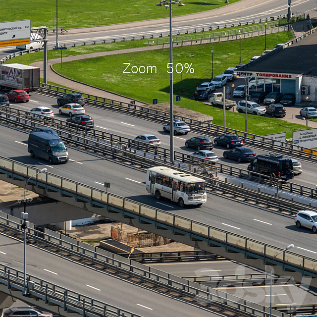 Panorama of Moscow from the flour-grinding passage v2 3DSMax File - thumbnail 7