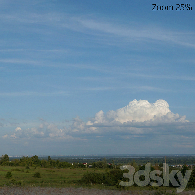 Panorama of the sky collection No. 7 3DS Max Model - thumbnail 2