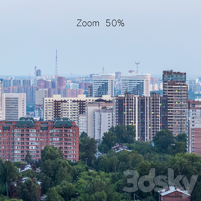 Panoramas of Novosibirsk. 2 pcs 3DSMax File - thumbnail 3