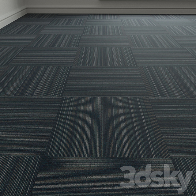 Carpet. Carpet tiles. 5 3ds Max - thumbnail 1