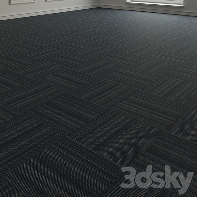 Carpet. Carpet tiles. 5 3ds Max - thumbnail 2