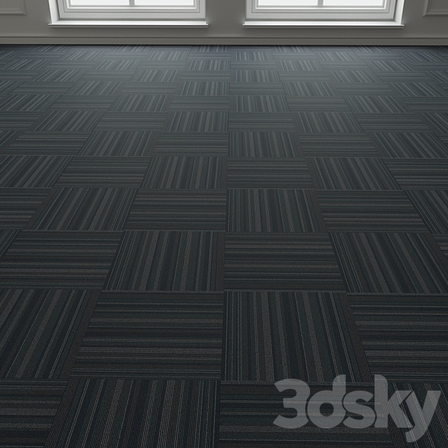 Carpet. Carpet tiles. 5 3ds Max - thumbnail 3