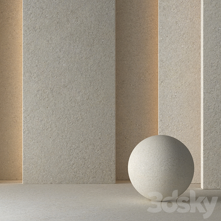 3 Plaster Concrete Material 8K (Seamless – Tileable) DrCG No 59 3DS Max - thumbnail 2