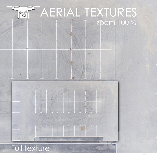 Aerial texture 6 3ds Max - thumbnail 1