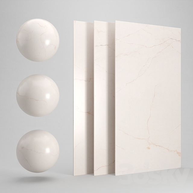 Antolini Avorio Segesta marble 3ds Max - thumbnail 2