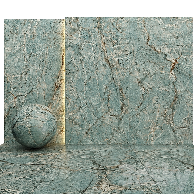 AY Slab Marble Set 016 3DS Max Model - thumbnail 5