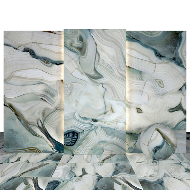 Bermuda marble 3DSMax File - thumbnail 1