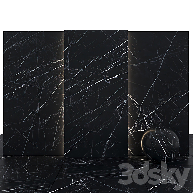 BlackMarble03 3DS Max Model - thumbnail 2