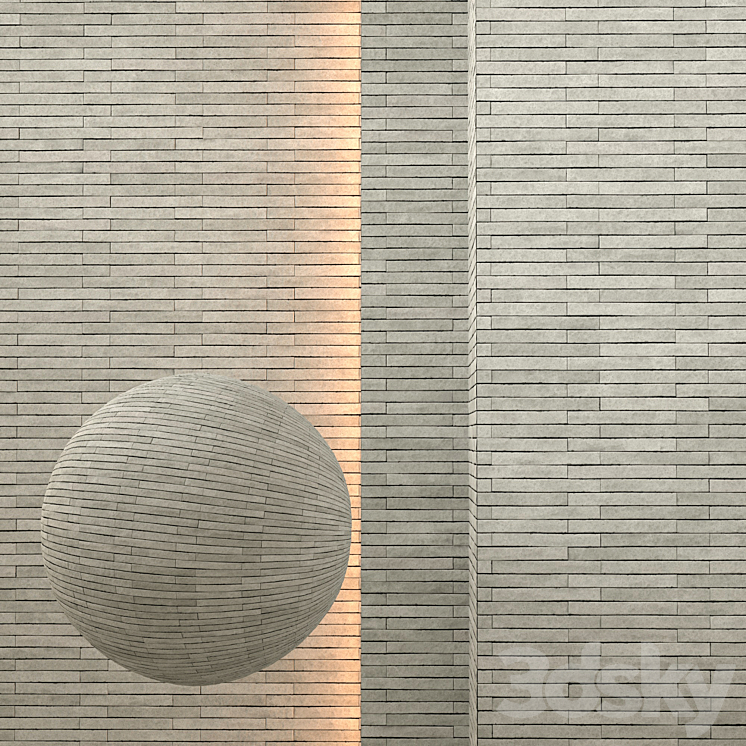 Brick 3DS Max Model - thumbnail 1