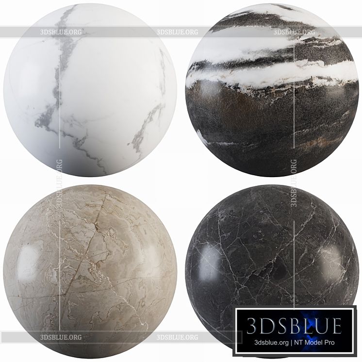 Collection Marble 25 3DS Max - thumbnail 3