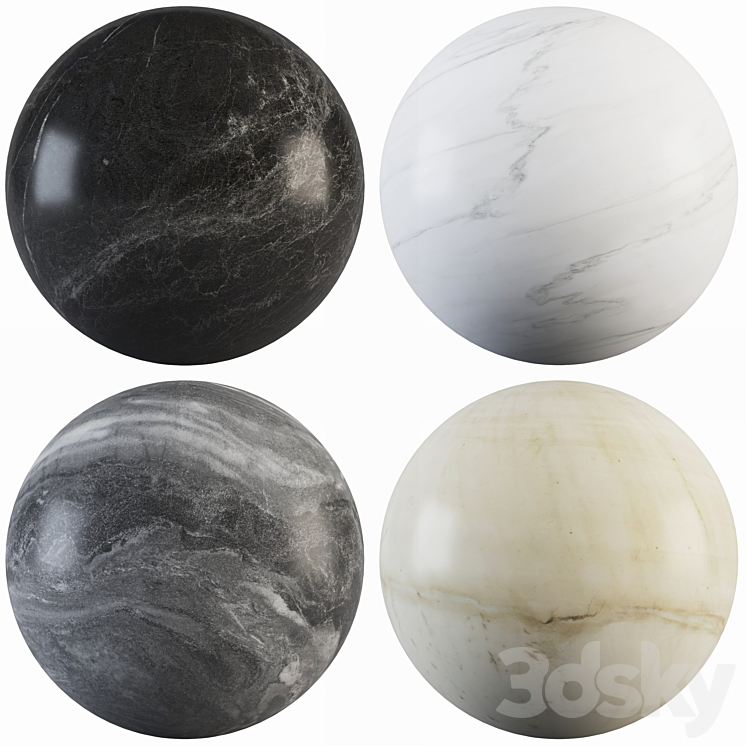 Collection Marble 26 3DS Max - thumbnail 1