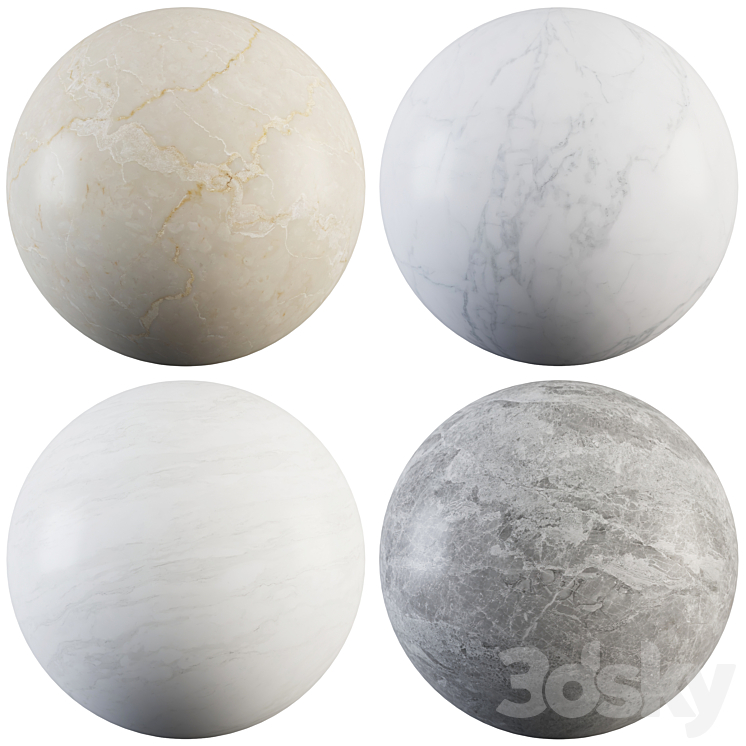 Collection Marble 30 3DS Max - thumbnail 1