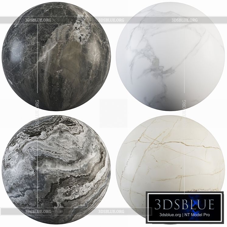 Collection Marble 32 3DS Max - thumbnail 3