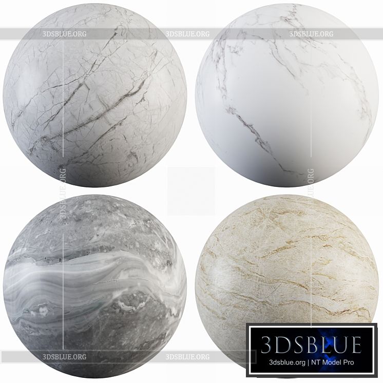 Collection Marble 44 3DS Max - thumbnail 3