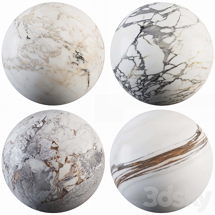 Collection Marble 61 3DS Max Model - thumbnail 3