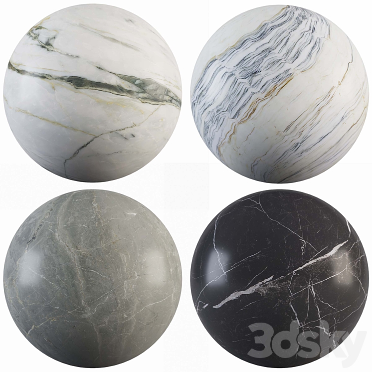 Collection Marble 62 3DS Max - thumbnail 1