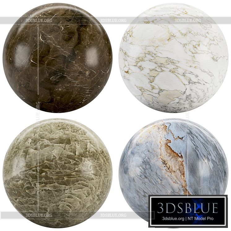 Collection Marble 80 3DS Max - thumbnail 3