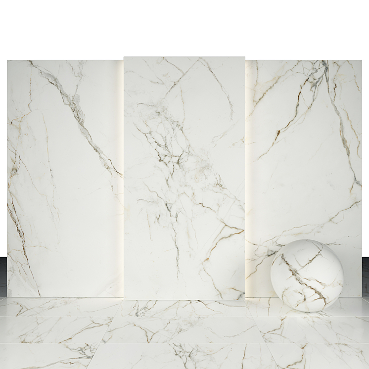 Emotion White Marble 3DS Max Model - thumbnail 2