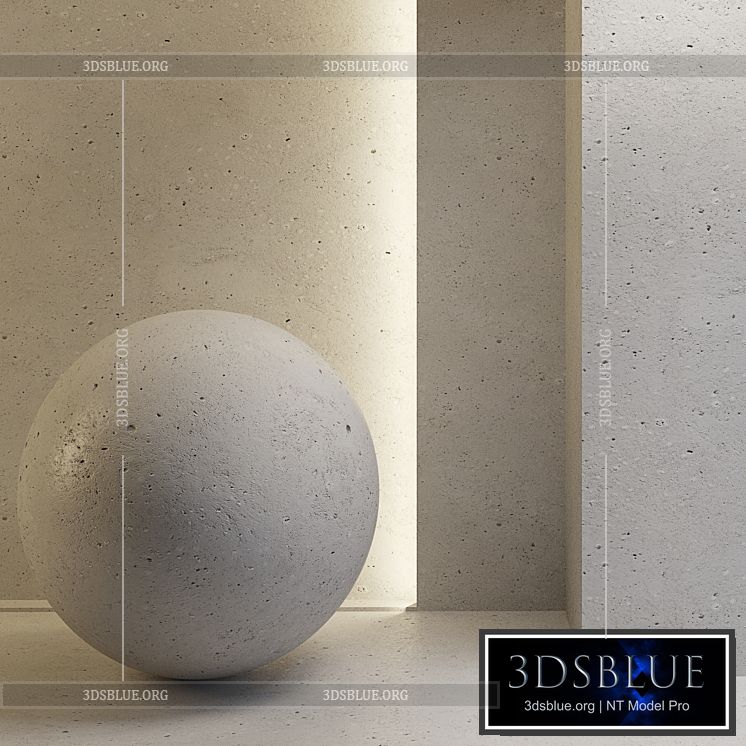 Facade stone 3DS Max - thumbnail 3