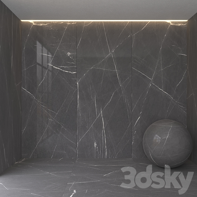 Graphite marble 3DSMax File - thumbnail 1