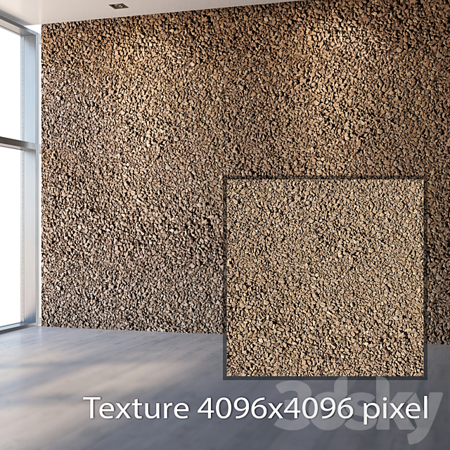 Gravel 829 3ds Max - thumbnail 2