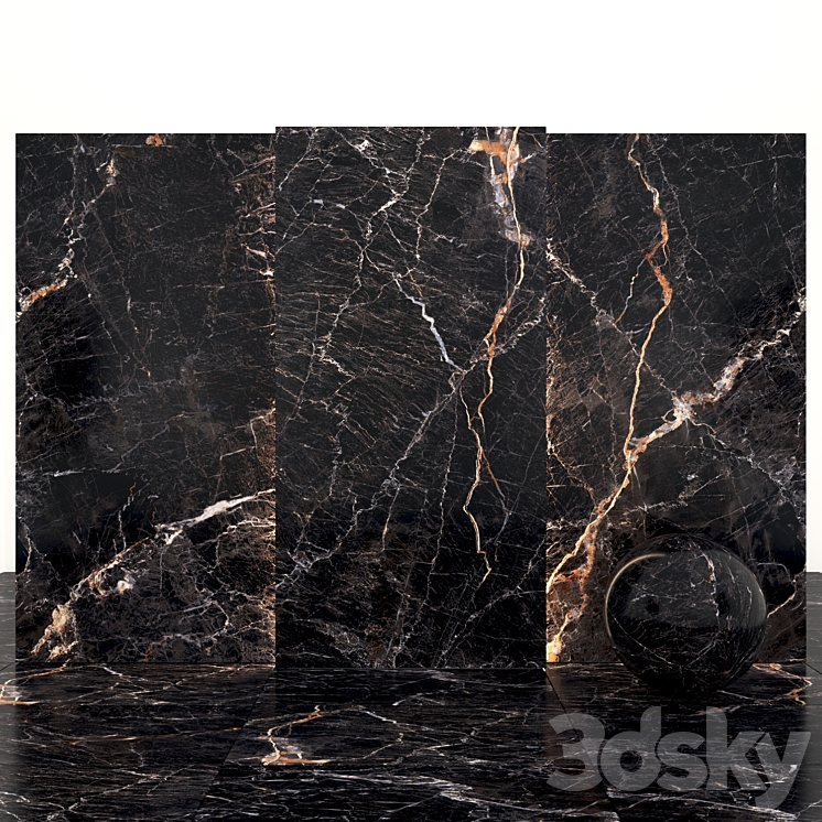 Java Black Marble 3DS Max Model - thumbnail 1