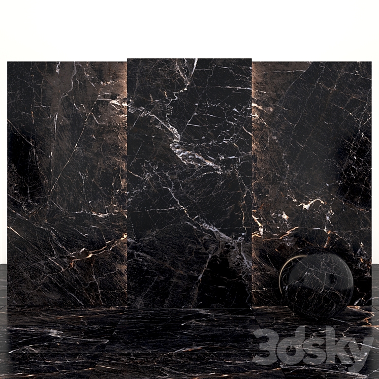 Java Black Marble 3DS Max Model - thumbnail 2