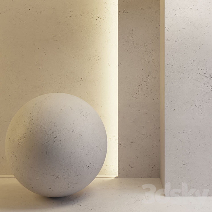 Light stone 3DS Max - thumbnail 1