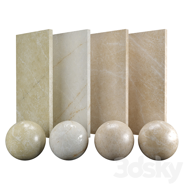 Marble beige pavonazzo 3DSMax File - thumbnail 1