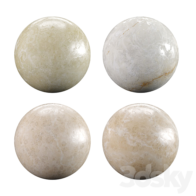 Marble beige pavonazzo 3DSMax File - thumbnail 2