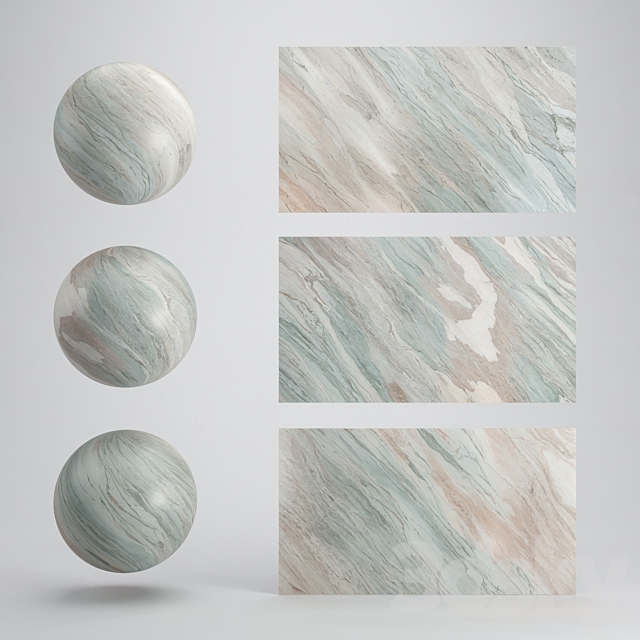 Marble Cristallo Alexandrita 3ds Max - thumbnail 3