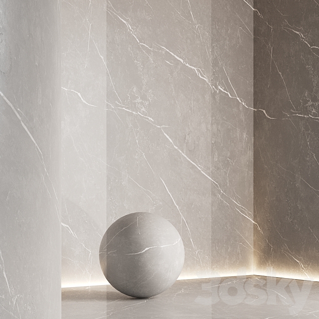 Marble of different shades №17 3DS Max Model - thumbnail 3