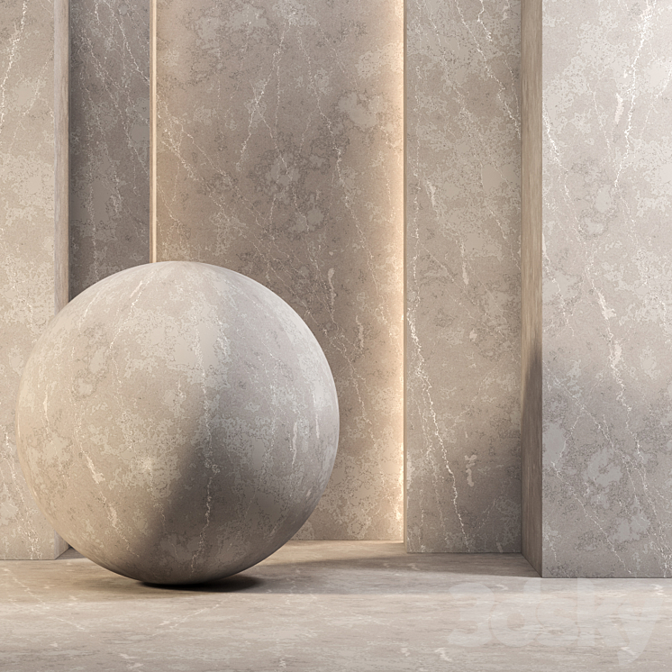 Marble Stone texture 4k Seamless – Tileable 3DS Max - thumbnail 1