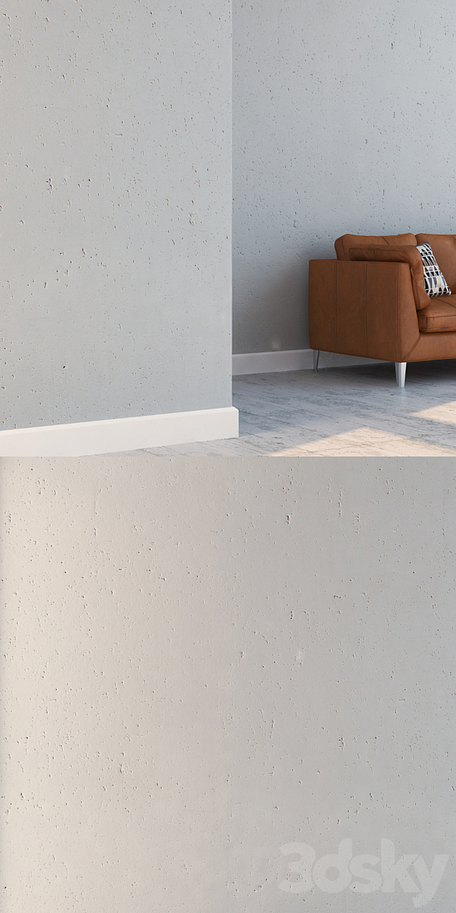 Plaster 058 3ds Max - thumbnail 3