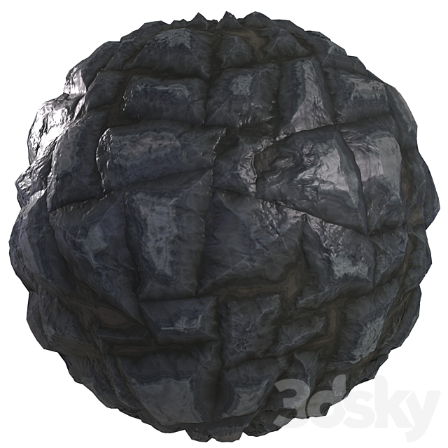 rock 5 texture 3DS Max Model - thumbnail 2